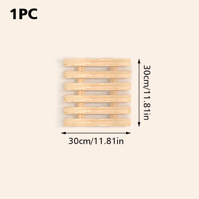 

1/2/3/4 шт. Деревянная подвесная стойка Bohemian Anti-corrosion Flower Layout Living Room Potted 30x30cm 1pc