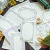 Memo Pad Vintage Style DIY Floral Printing Classic Label Material Literature Journal Pad Office Supplies