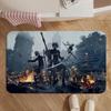 Game-NieR AutomataS Floor Mat Soft Non-Slip Bath Mat, Bedside Carpet, Absorbent Doormat for Home
