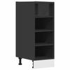 VidaXL Meuble bas "Riga" Noir 30 x 44,5 x 81,5 cm Bois d'ingénierie 854194