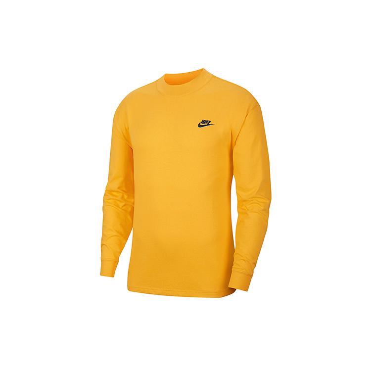 Nike Sweatshirt Men s Golden Orange Yellow CZ4664-886 S