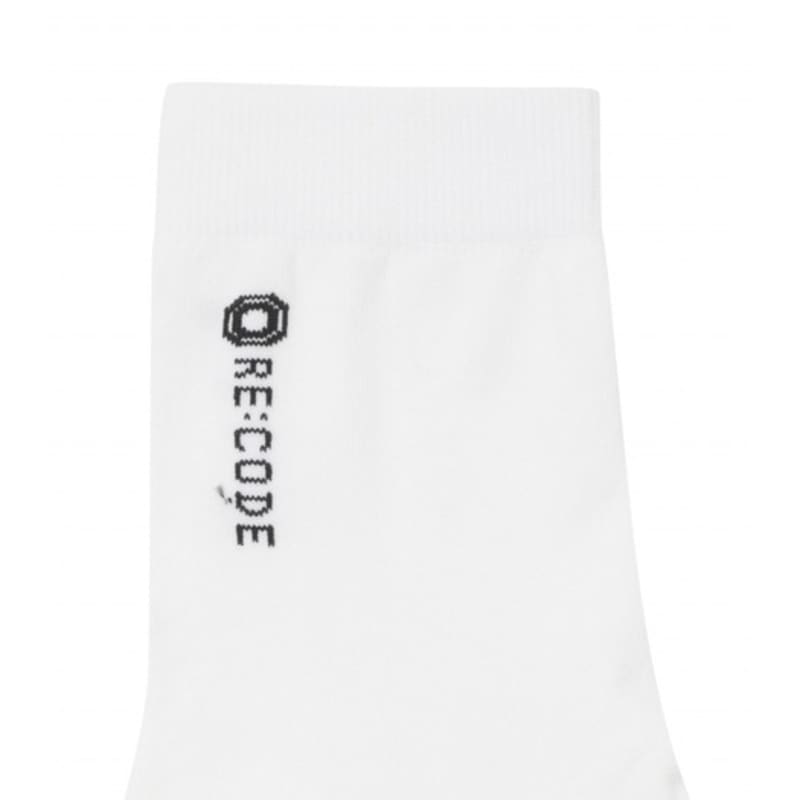 RE;CODE Regular Logo Socks_RYAAM23812WHX