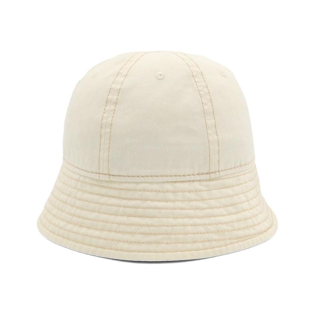 NEW ERA Explorer SB Stitch Accent Bucket Hat Chrome White 8oz Cotton 6-Panel Brim 14744706 S/M