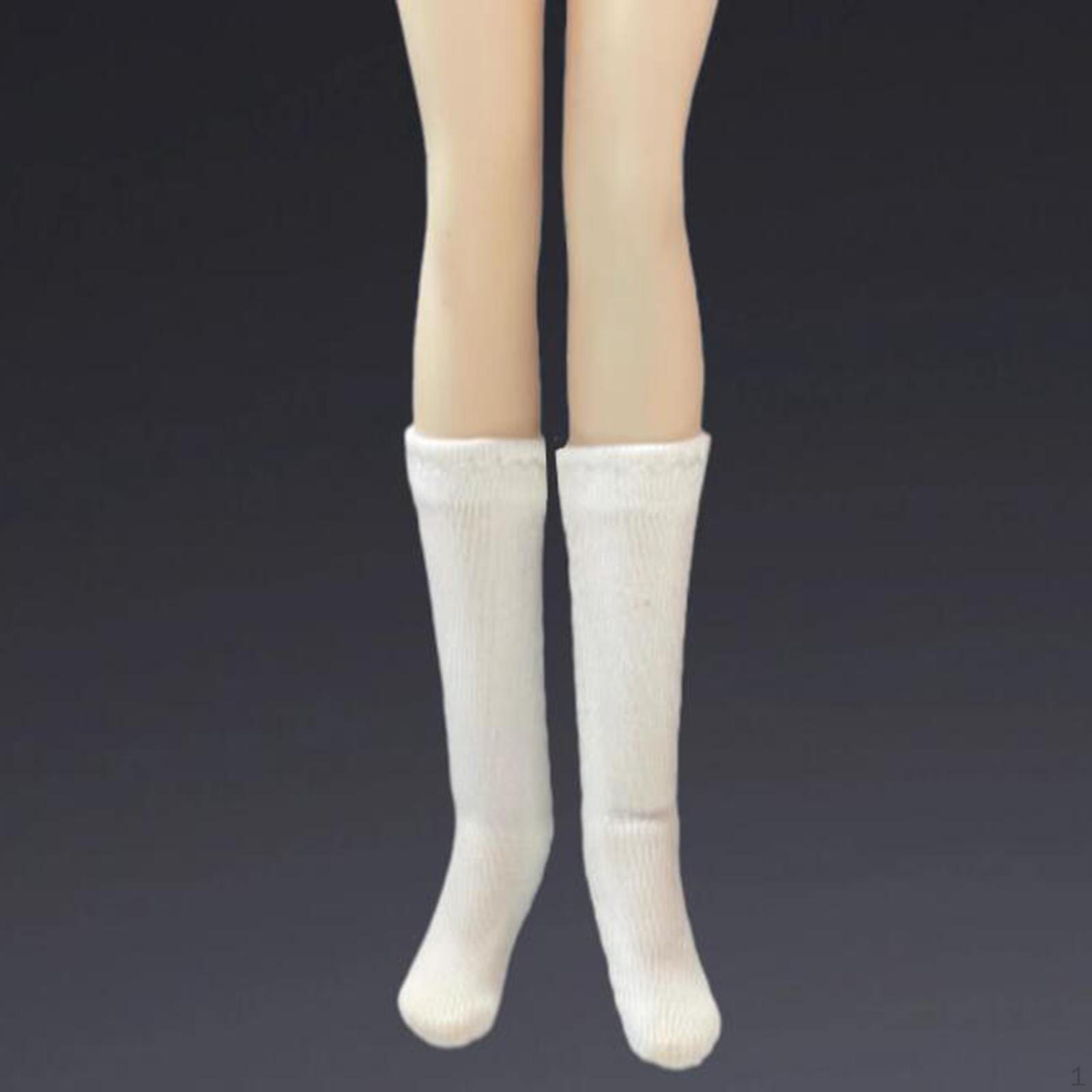 

1/12 фигурка, костюм-чулок, мужская и женская кукольная одежда, носки для фигурок 6 дюймов белый