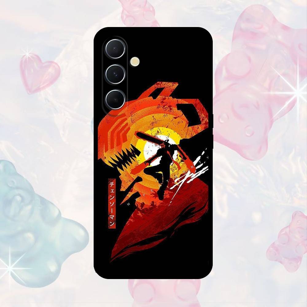 

AAA C-Chainsaws M-Mans Phone Case For Samsung S25,S24,S21,S22,S23,S30,Ultra,S20,Plus,Fe,Note,10,9,5G Black Cover Samsung S24ULTRA