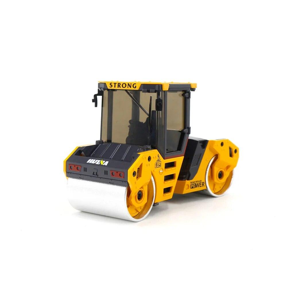 

1/50 литая под давлением модель автомобиля из строительного сплава, двойное нажатие колеса, моделирование инженерных транспортных средств, модель автомобиля, детские игрушки WHITE