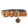 Benji & Flo Noble Suede Dog Collar