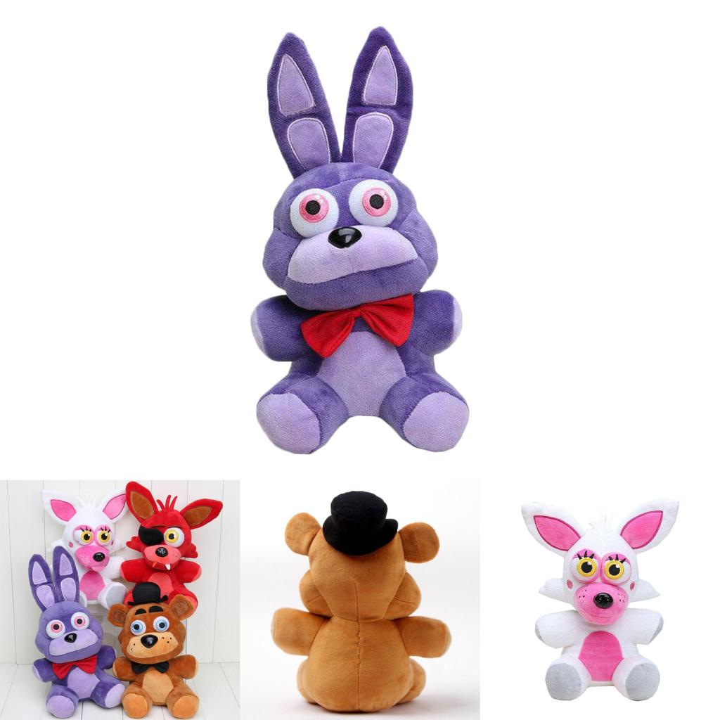Adorable Five Nights At Freddy's Plush Toy Bear Fox Bonnie Golden For Kids Home Decor
