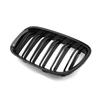 For BMW 5 Series GT F07 2010-2015 New Look Car Grille Grill Front Kidney Glossy 2 Line Double Slat  Dual Line Racing Grilles
