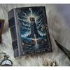Journal  Gothic Grimoire Notebook  Handmade Occult Diary  Witchy Tarot Card Sketchbook  Dark Fantasy Spell book Gift.