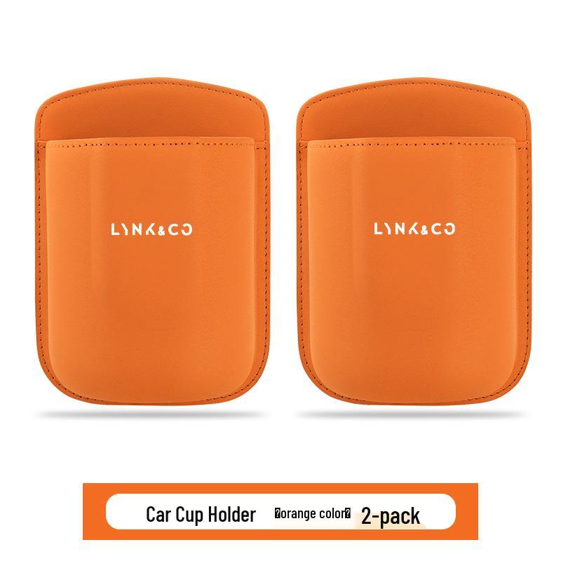Compatible with Lynk & Co Models - Car Cup Holder, Phone Storage Box & Beverage Storage Bag.