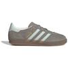 adidas  Gazelle Indoor Silver Pebble Linen Green Women Sneakers Grey Gum JR2430