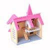1/12 Scene Model Toys Miniature Doll Houses Playing House Wood Villa Puzzle DIY Dollhouse Kit