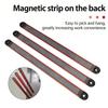 Magnetic Socket Holder Rails With Adjustable Clip For 1/4 3/8 1/2 Inch Sockets Organizer Tool Wall Storage Easy Access