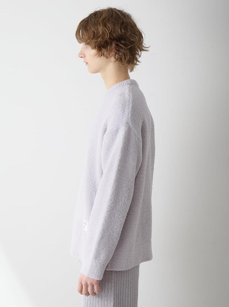 Powder Pullover Baby Moco Rib Long Pants Set PMNT255049 GRY L [Gelato Pique] HOMMEColorful & Men's