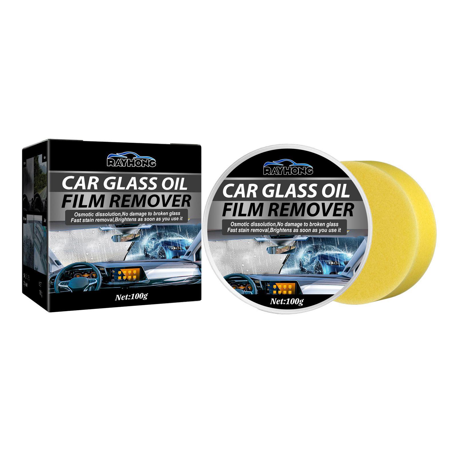 

Rayhong Паста для удаления масляной пленки со стекла автомобиля 100 г Мощное удаление пленки для кристально чистого обзора Защита от бликов для безопасного и плавного вождения белый