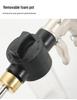 Electroplating Foam Kettle High-Pressure Metal Car Wash Water Gun with Long Pole