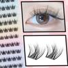 Aimo - Natural Crisscross Glue Free Cluster Lower False Eyelashes