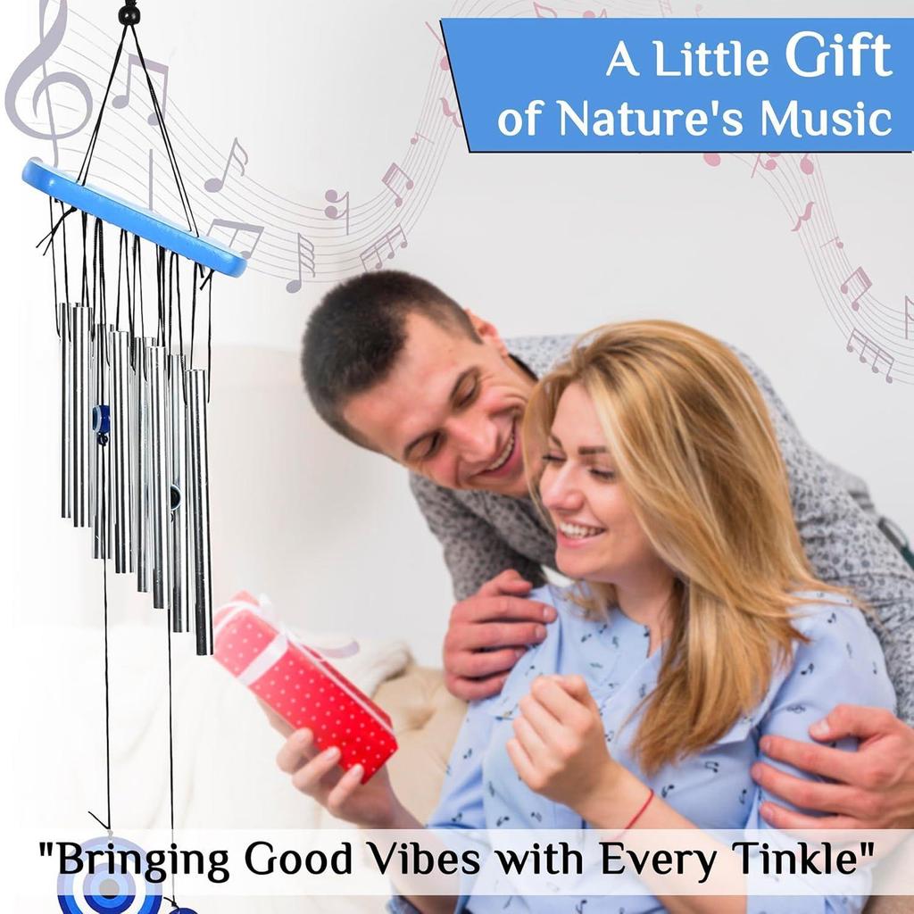 Wind Chimes for Home and Balcony – Positive Energy Hanging Bells for Home Decoration, Wall Décor and Living Room | Home Décor Gift Items,