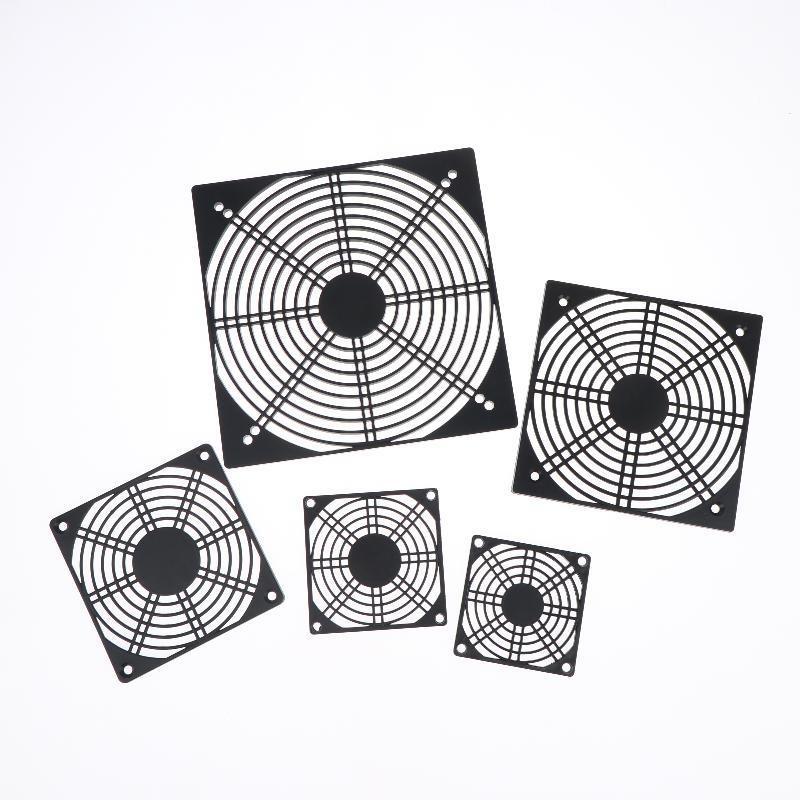 2Pcs Plastic PC Fan Dust Filter Cover Dustproof Protector for Computer Cooling Industrial Ventilation Setup