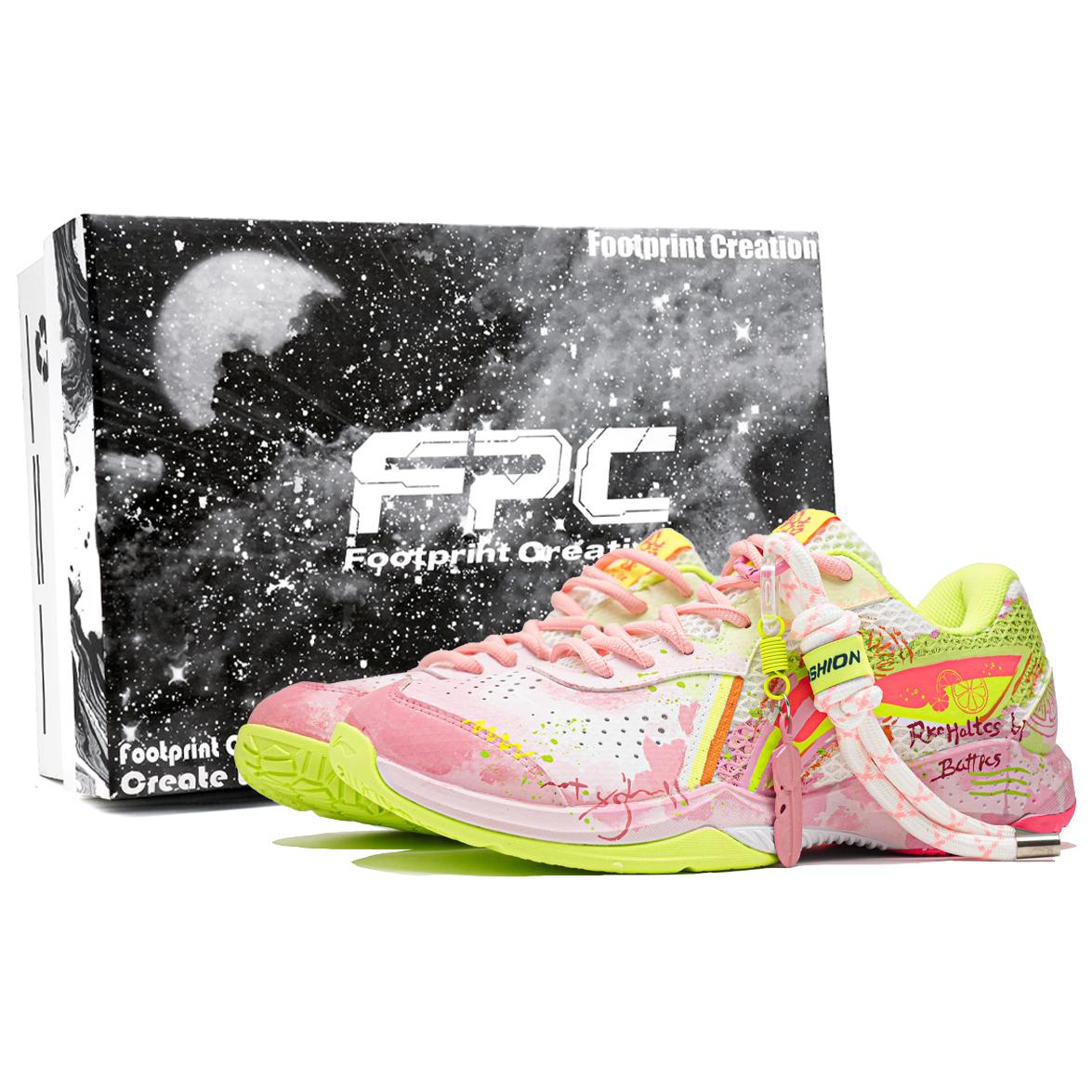 

Li Ning Thunder LITE Текстиль, Синтетическая кожа Устойчивое к истиранию Покрытие Поддержка Низкий профиль Бадминтонные кроссовки Унисекс Розовый AYTS020-1(Команда-7262-SBOX) 42