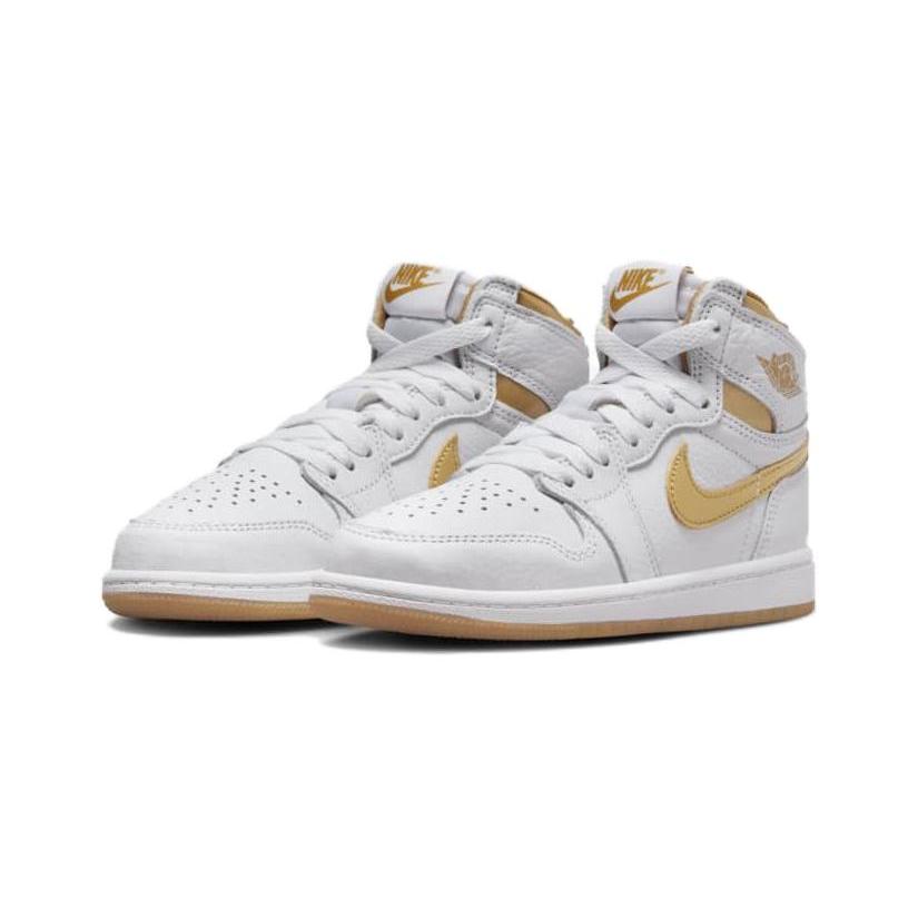 New Jordan 1 Retro High OG Metallic Gold PS FD2597-107