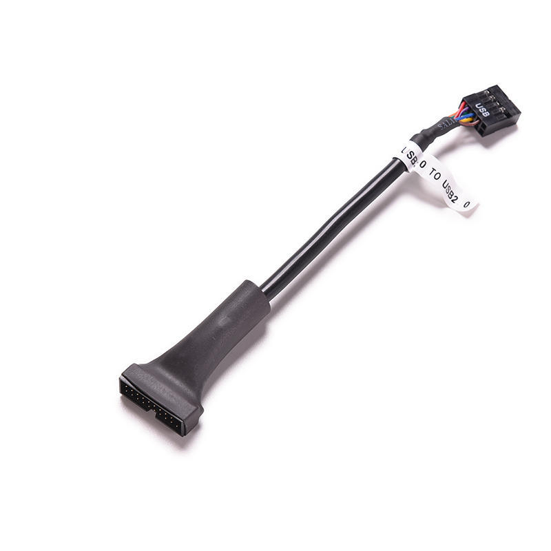 

1pc New USB 2.0 9Pin Motherboard Female to 20Pin 3.0 Housing Male Adapter Cable