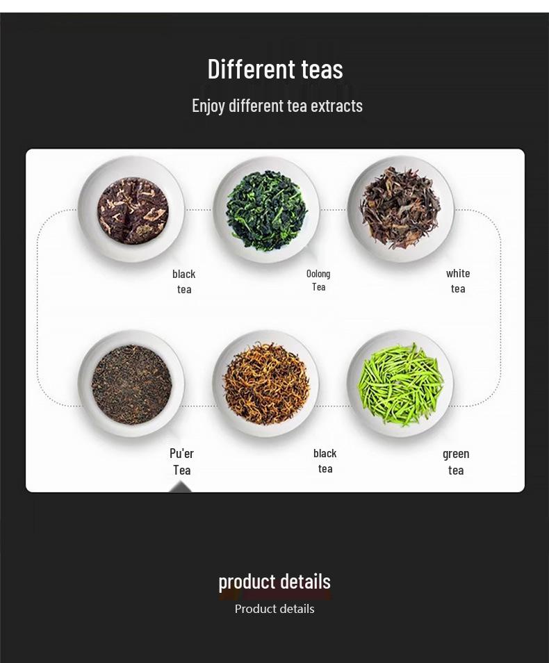 Glass Tea Kettle & Brewing Set for Induction Cooker: White Pot for Boiling, Steaming & Health-Preserving Tea at Home