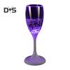 1/6Pcs LED Light Up Wine Champagne Glass Party Favors Shot Cups Coffee Milk Whiskey Drinking Glasses for Barbecue Festivals Multi-purpose Party
