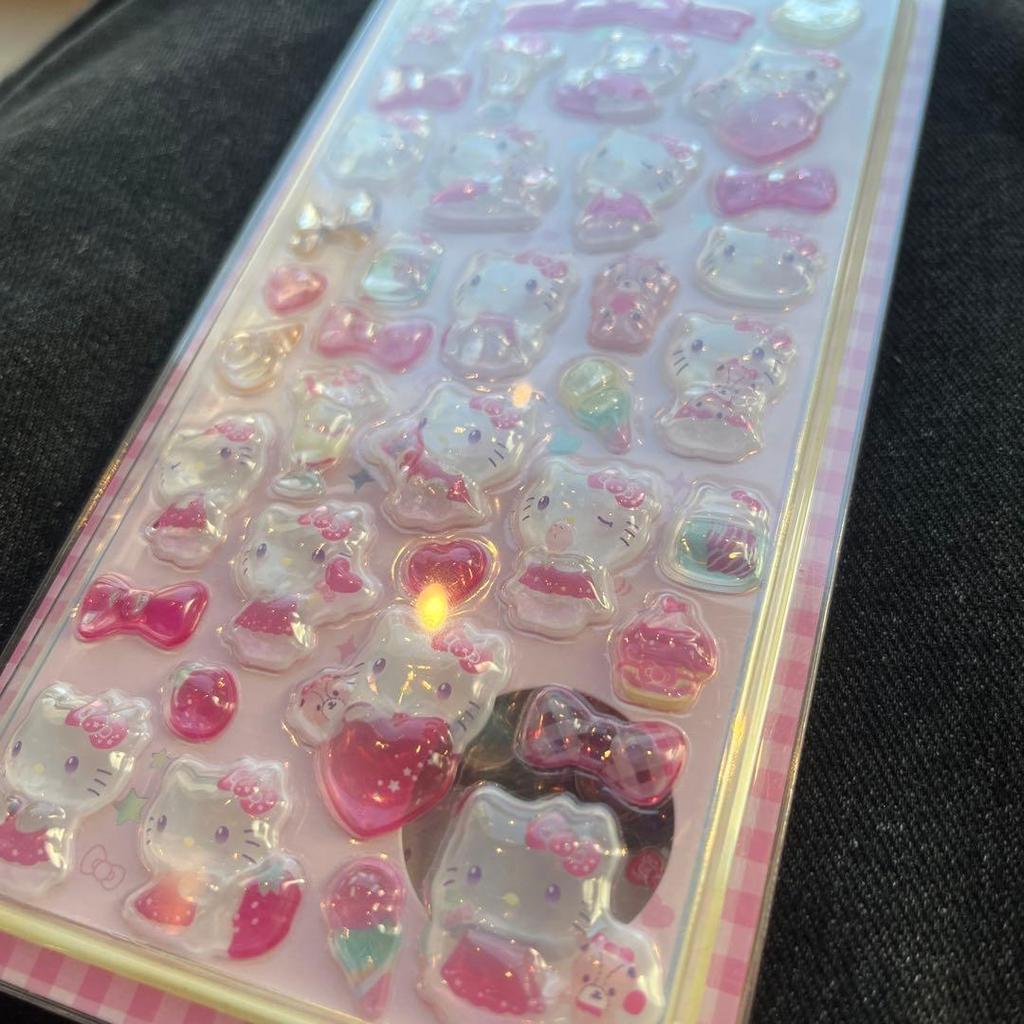 Sold out sale!! Hello Kitty 3D sticker pink bonbon