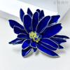 Creative Alloy Flower Brooch Pin for Women Fashion Elegant Lapel Pin Jacket Scarf Decorative Accessory