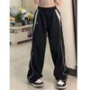 Dámské Baggy Harajuku Cargo Kalhoty Streetwear Hip Hop Wide Leg Kalhoty Parašutistické tepláky Techwear Joggers Oversized Y2K kalhoty