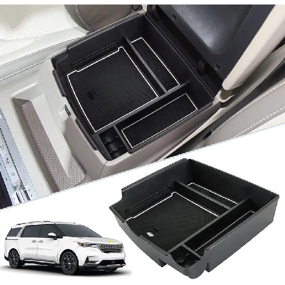 SKTU for 2025 2026 Kia Carnival Center Console Organizer for 2025 2026 Kia Carnival (LX/LXS/EX/SX/SX Prestige) Console Tray Kia Carnival 2025 2026