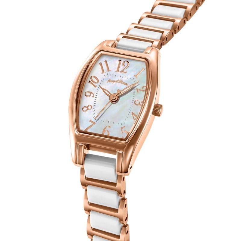 ANGELHEART Love Sports WLS21PG White Pearl Solar 21mm Watch Women's
