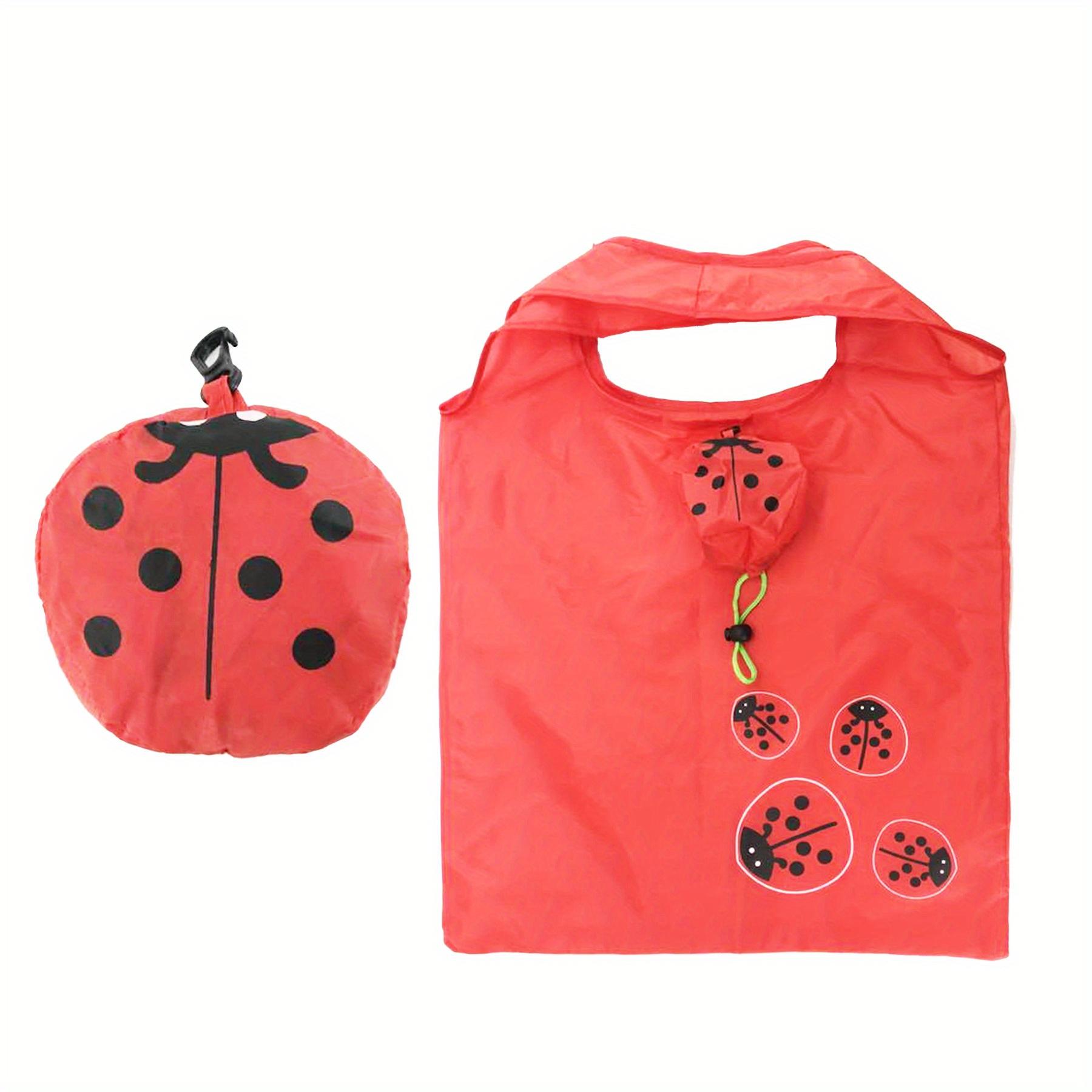 NATAWA Dieren Schattige Hond Handig Nylon Opvouwbaar Opvouwbaar Eco Herbruikbare Boodschappentassen Cartoon Eco Draagtas Draagbare Reis Schoudertas