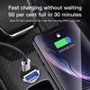 100W QC3.0 PD Car Charger Fast Charging Car USB Type C Charger For VW GTI Polo Golf MK6 MK7MK8 Passat Tiguan CC T-ROC Tire Valve