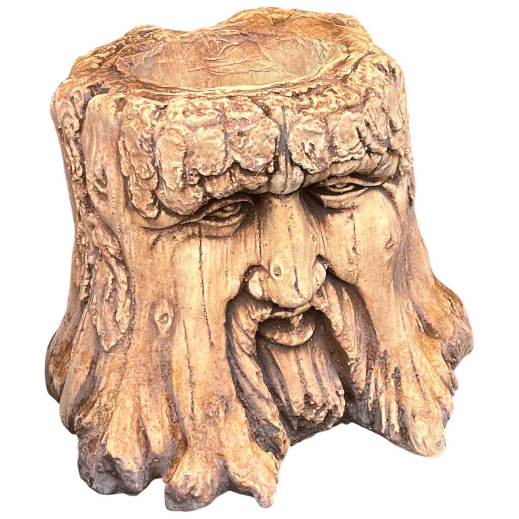 Oak head garden pot - decorative plant vase, high quality, resistant to outdoor conditions