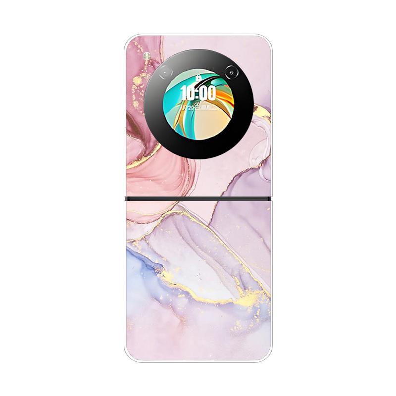 For ZTE Nubia Flip Flip2 Telefoncover Beskyttende Hård PC Skal Stilfuldt Dyremønster Gennemsigtigt Cover Til ZTE Libero Flip Covers