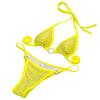 Sexy Bandage Bikini Diamond Women's Swimsuit Popular Split Swimwear