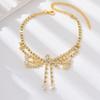 1PC women's fashion trend butterfly tassel ankle chain jewelry suitable for dates, parties, holidays, gifts