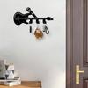 Bohemian Guitar Key Holder Metal Wall Hanger for Home Decor