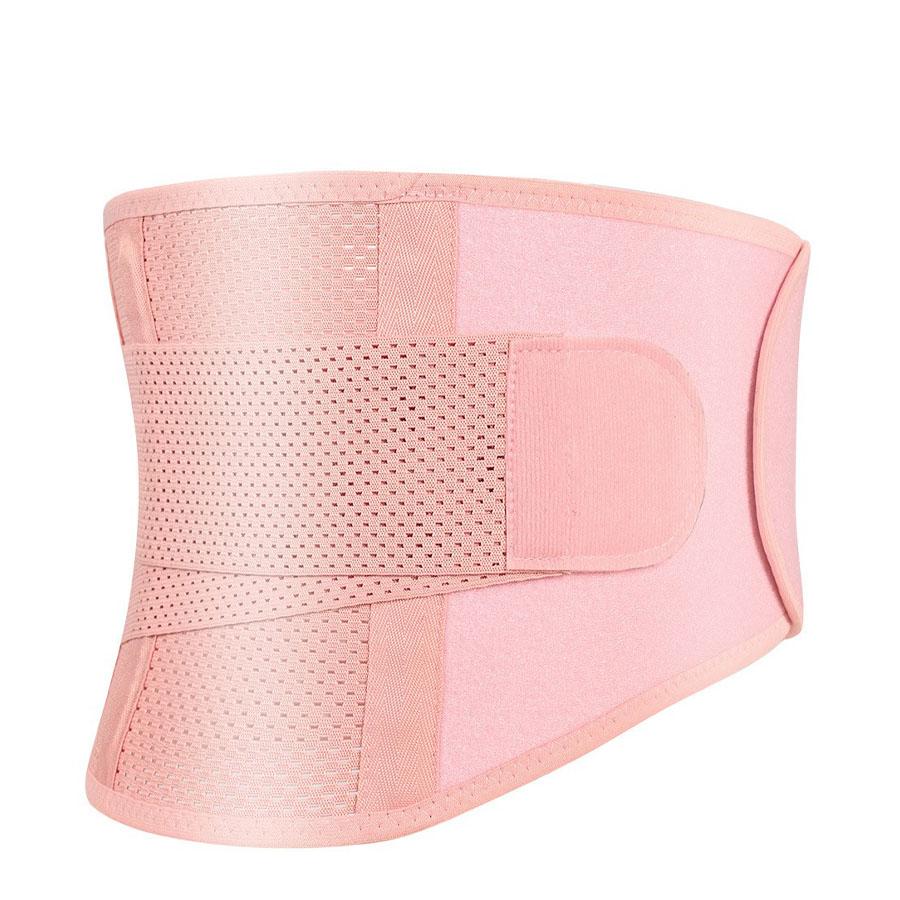 

1Pc Pink Waist Trainer Belt For Women - Sports Waist Trimmer&Body Shaper-Posture Correcter-Support For Everyday Wear&Workouts S