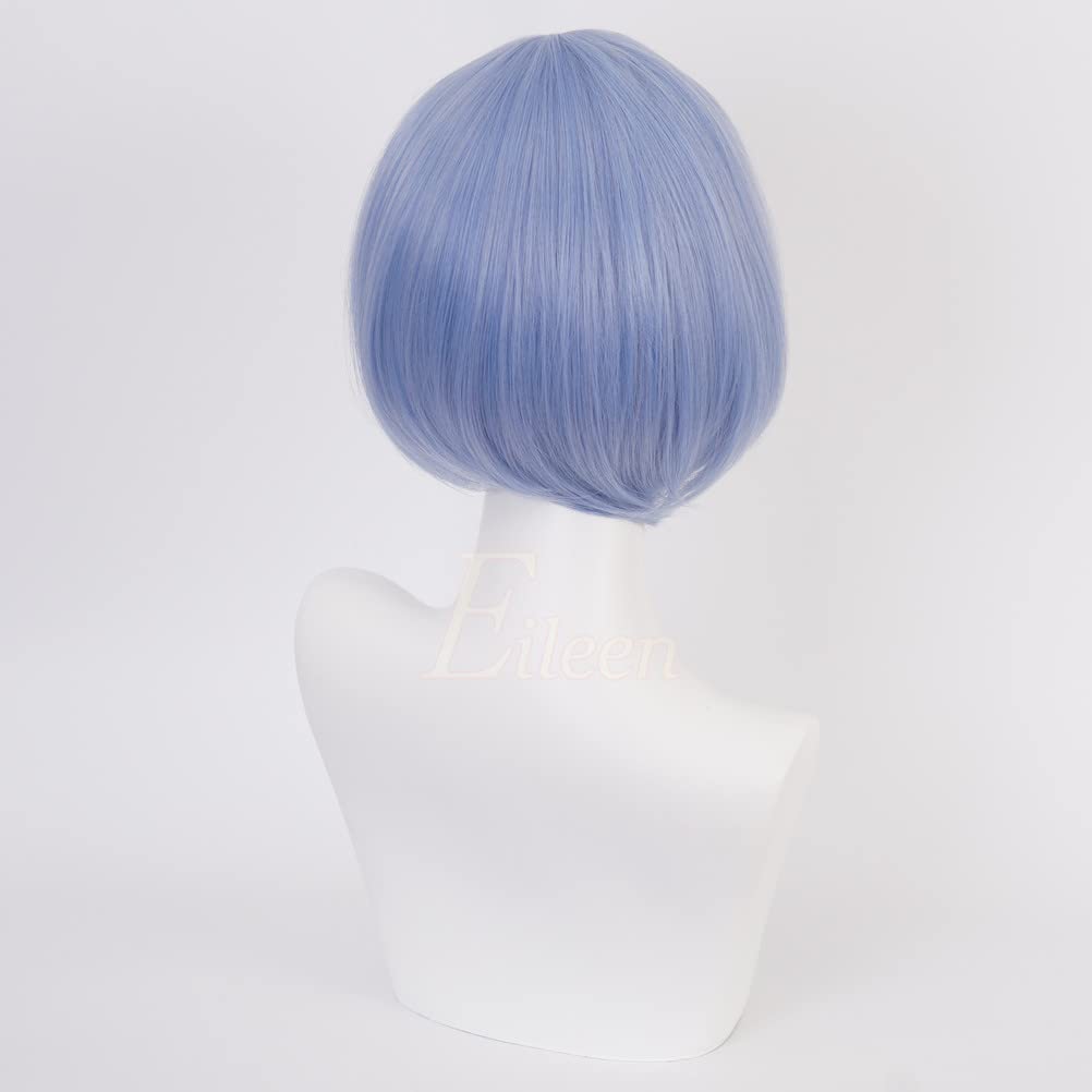 Eileen Rem Wig from Zero - Starting Life in Another World, Anime Cosplay Wig, Heat Resistant, Perfect for Disguise, School Festival, Includes Net
