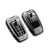 Car Key Case Cover Shell Fob For Toyota CHR Hilux Fortuner Land Cruiser 200 Camry Corolla Crown RAV4 Highland Key Chain