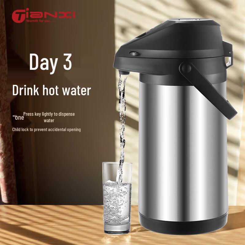 Tianxi 3.5L Stainless Steel Pressure Thermos Flask