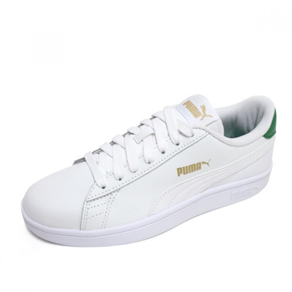 

Puma Кроссовки Smash V2 из кожи, белые, зеленые 365215 36 36521536/285mm(UK9.5)