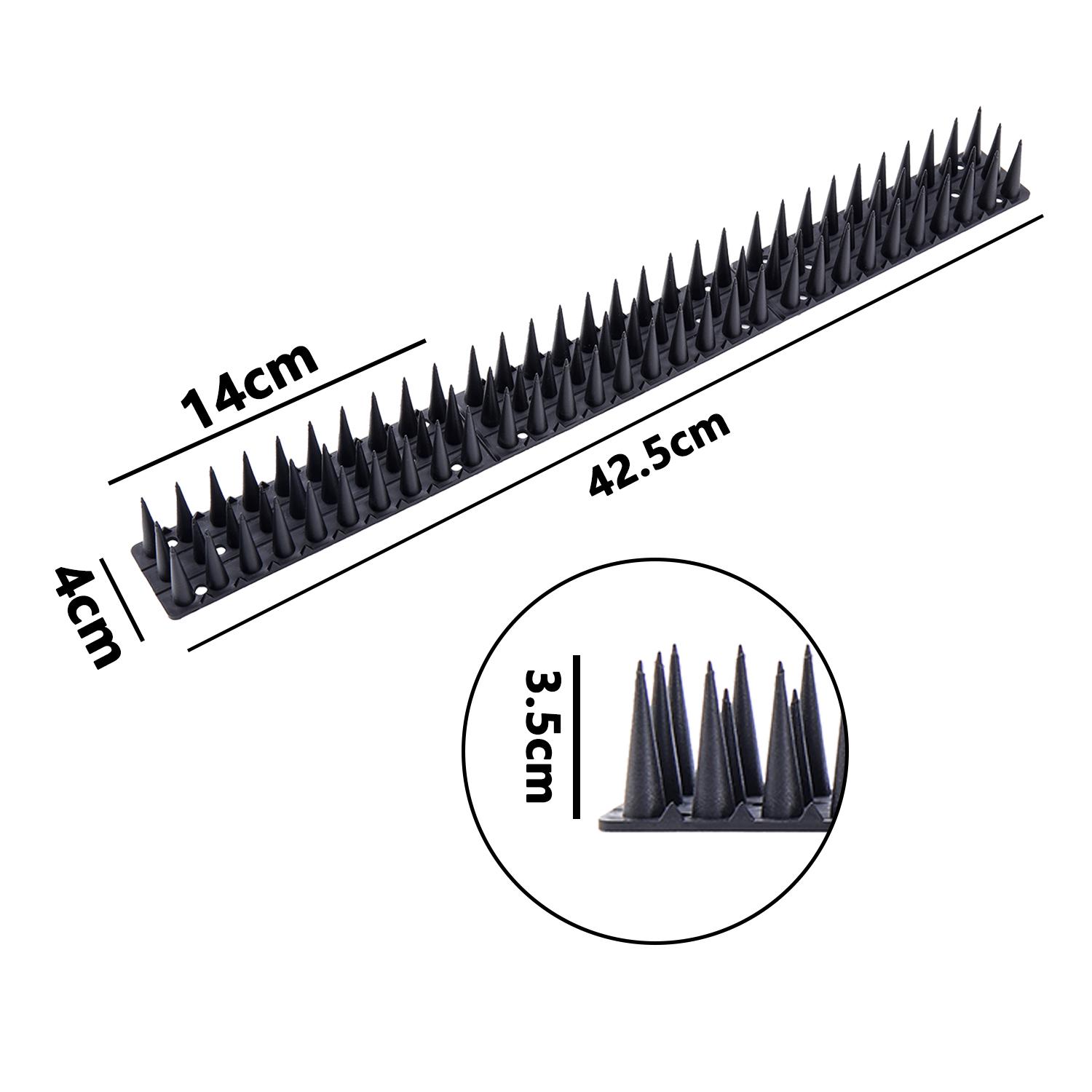 

10Pcs Safe Eco-friendly Plastic Spikes Anti Bird Anti Pigeon Spike For Get Rid Of Pigeons And Scare Birds Pest Control Supplies