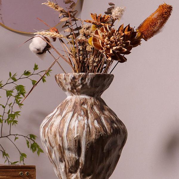 Jingdezhen Hydroponic Display Rack: Chinese Tabletop Vase for Living Room Decor