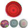 Premium Quality Mandala Round Cushion Cover For A Timeless Bohemian Look
