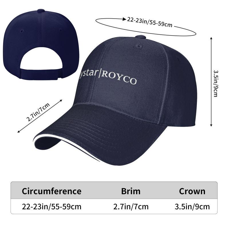 Waystar Royco Merch Boné de Beisebol Unissex para Mulheres Chapéus de Jeans Desgastados Boné Vintage Série de TV Succession Chapéu Snapback Casquette